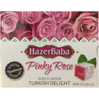 Hazerbaba  Pinky Rose Turkish Delight 125g 